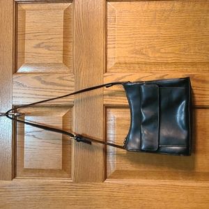 Crazy Horse Shoulder Bag, black